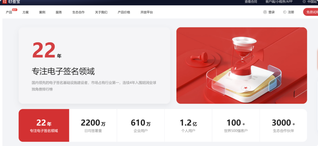 电子合同系统定制厂商对比:国内6家一线品牌厂商