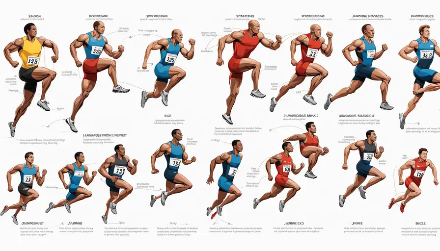 短跑和跳跃项目肌肉区别