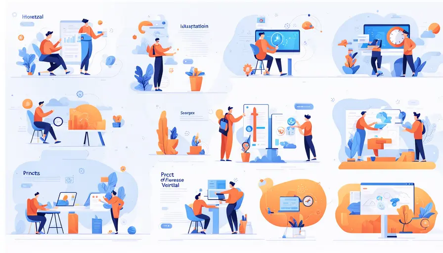 横向和纵向项目对比的区别