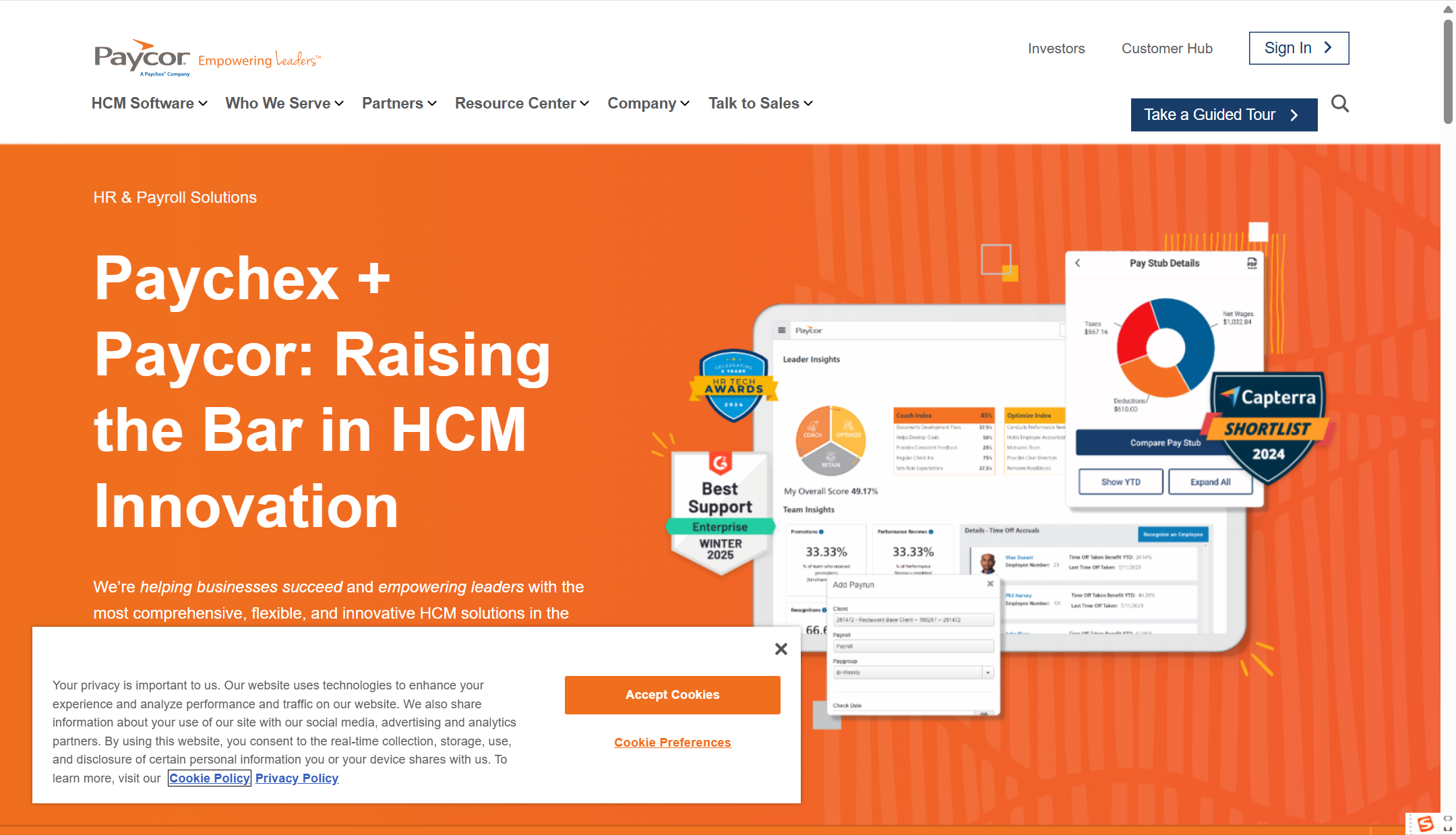 人力资源管理系统排行榜：2025年十大厂商对比