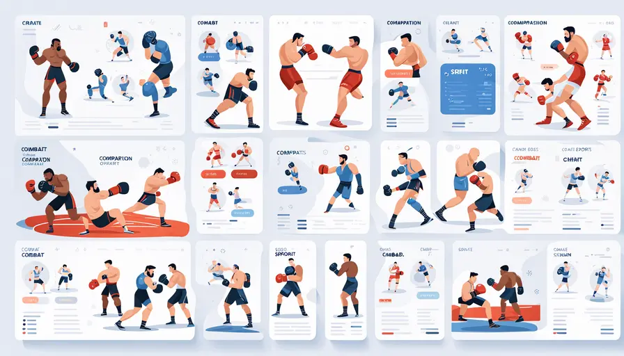 各种格斗项目区别对比图