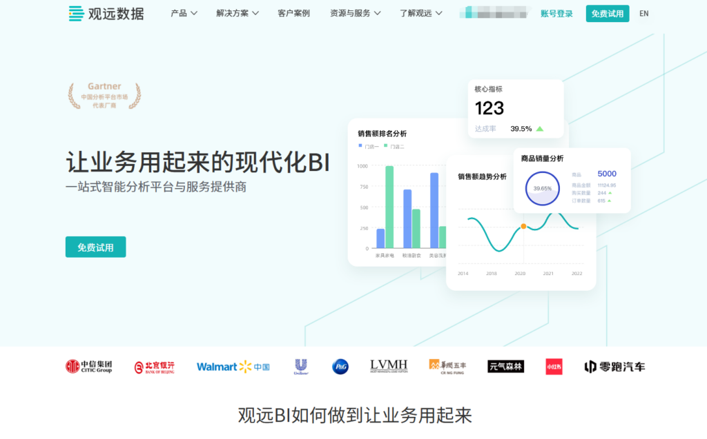 BI数据决策平台选型参考：2025年主流13款对比