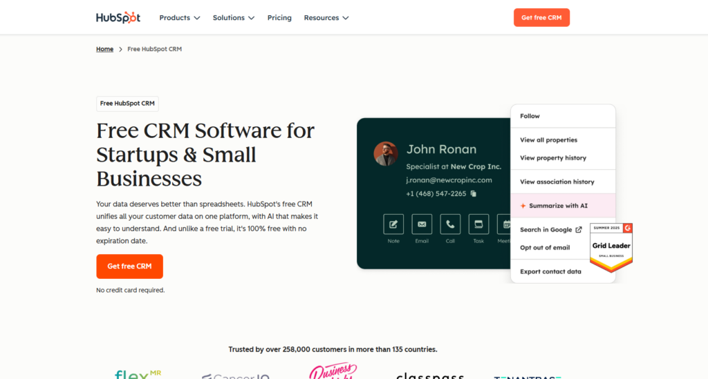 9大免费销售CRM工具推荐：中小企业首选清单