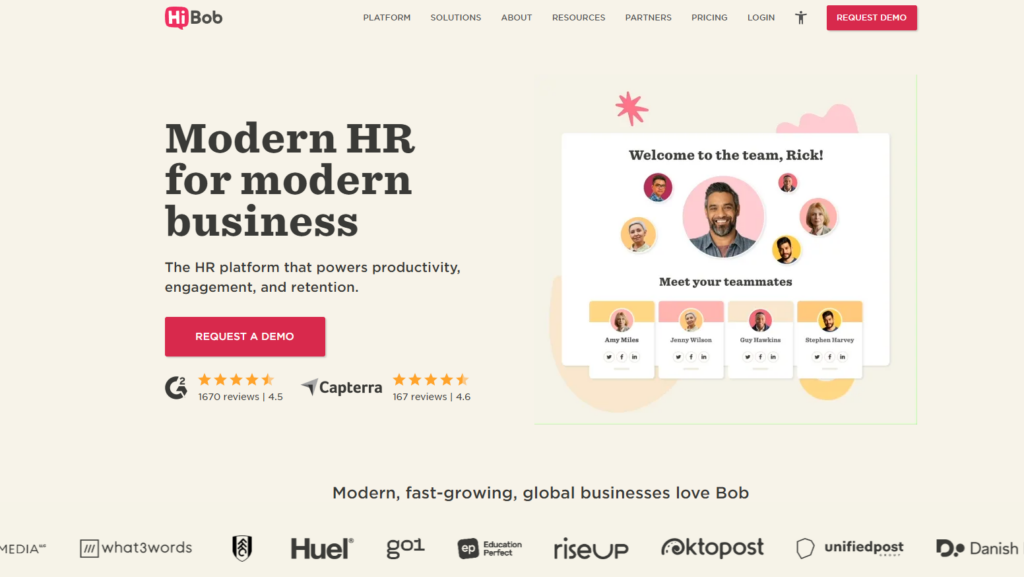 2025企业HR系统：14款软件排名与评测