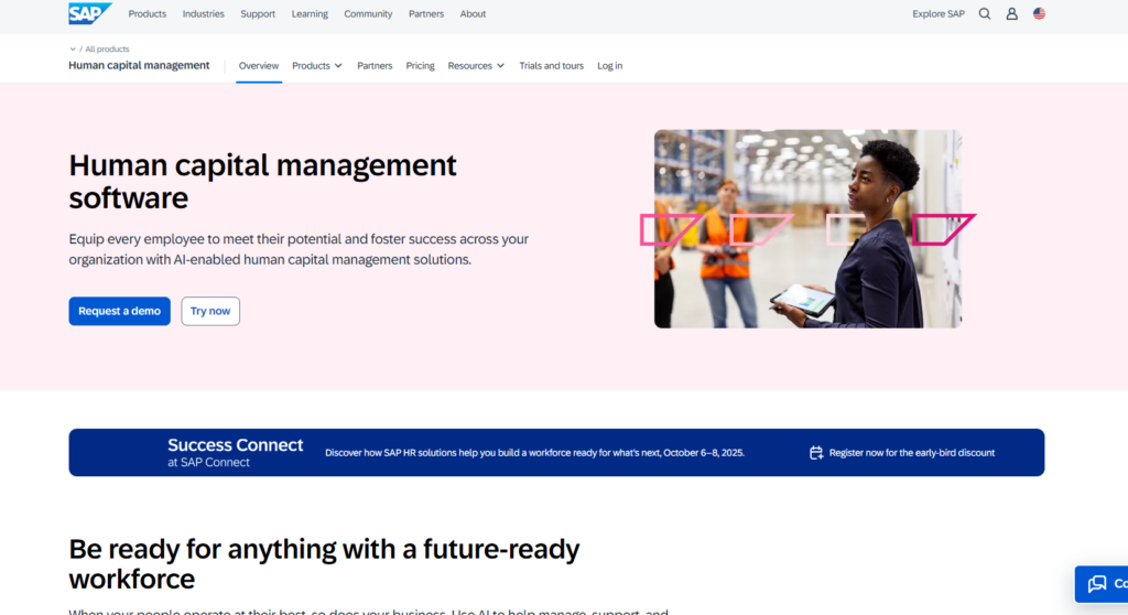2025企业HR系统：14款软件排名与评测