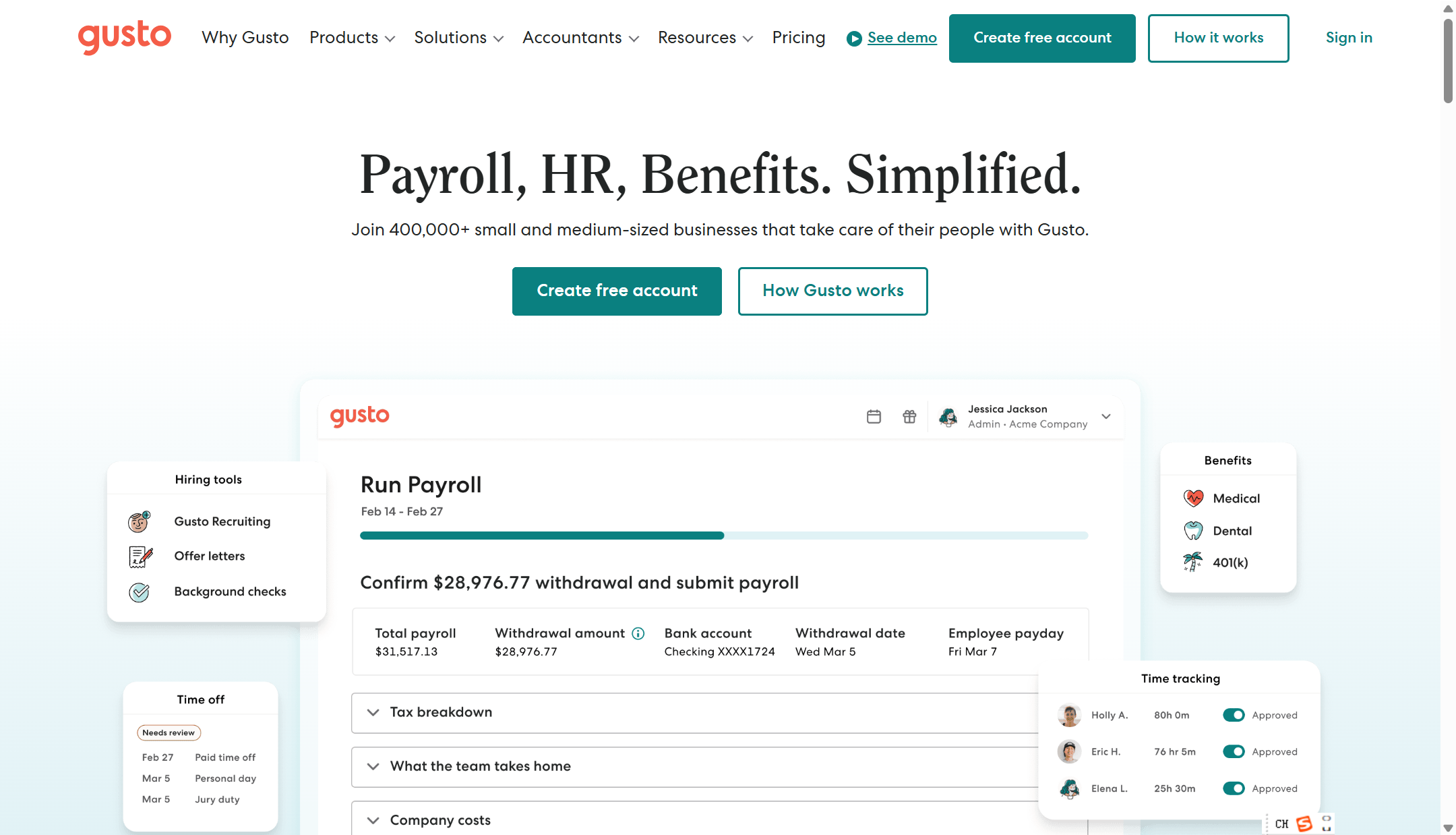 中小企业首选的7款薪资核算系统盘点