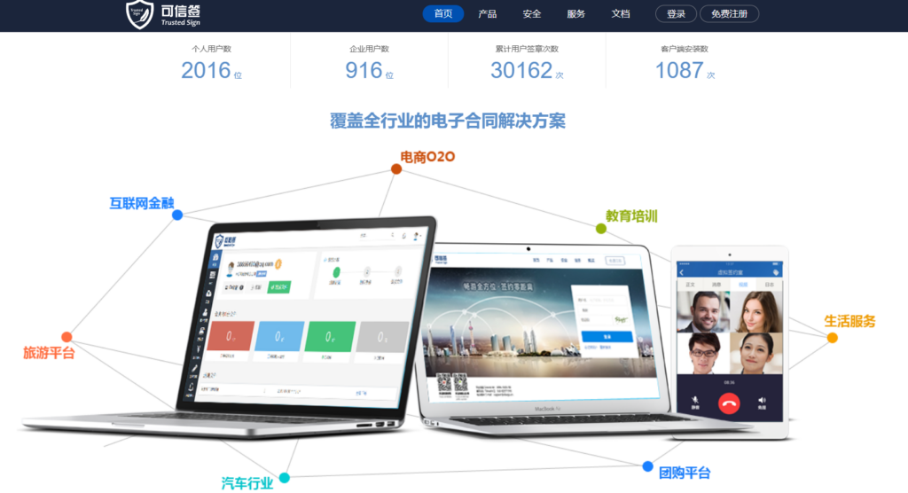 爱签、法大大、契约锁、e签宝等主流10大电子合同对比（2025年）