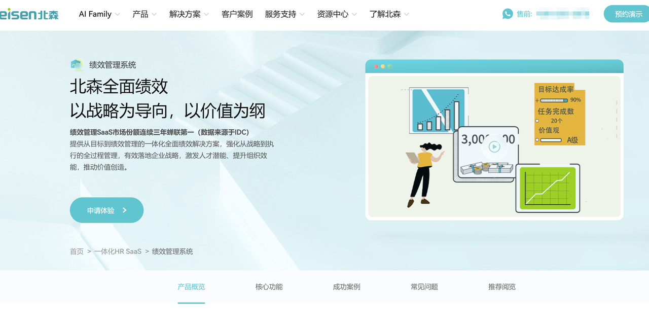 企业绩效管理软件测评：主流系统功能对比