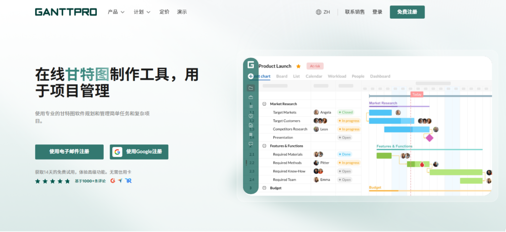 9款口碑很高的进度计划软件推荐，附详细功能对比