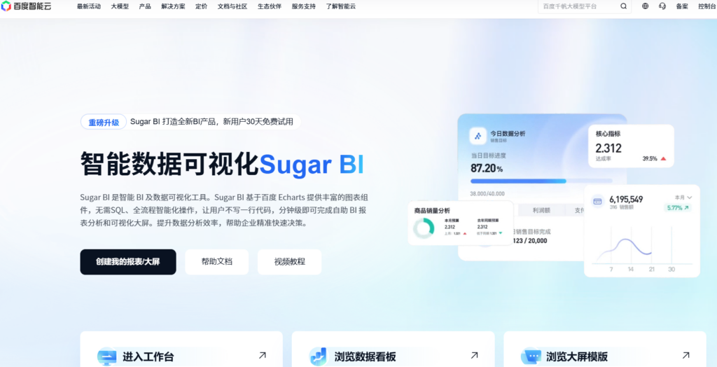 2025年BI数据分析平台推荐:15款高口碑产品排名