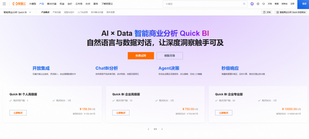 中国十大 BI 厂商有哪些？最适合中小企业的 BI 系统推荐