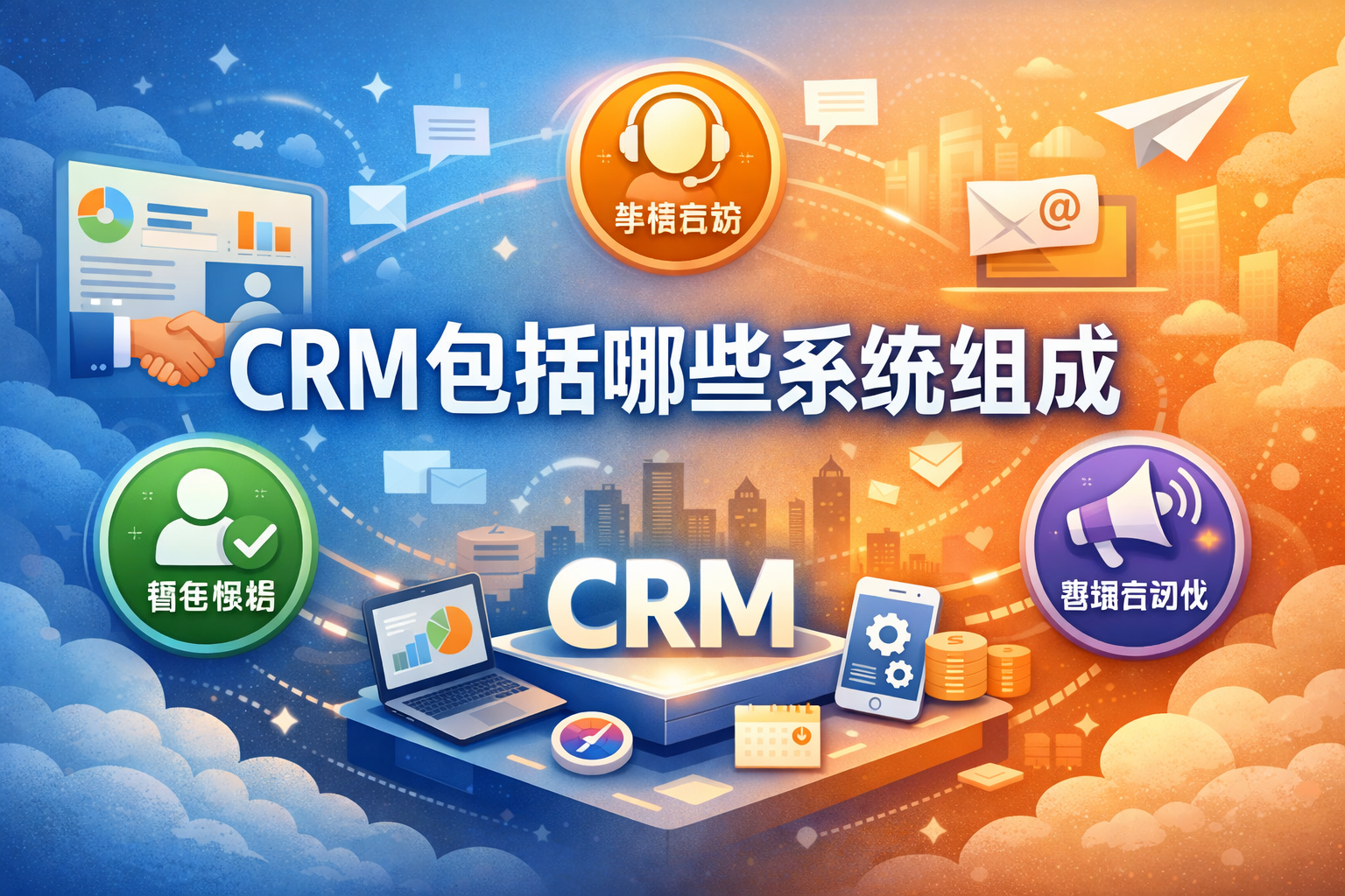 crm包括哪些系统组成