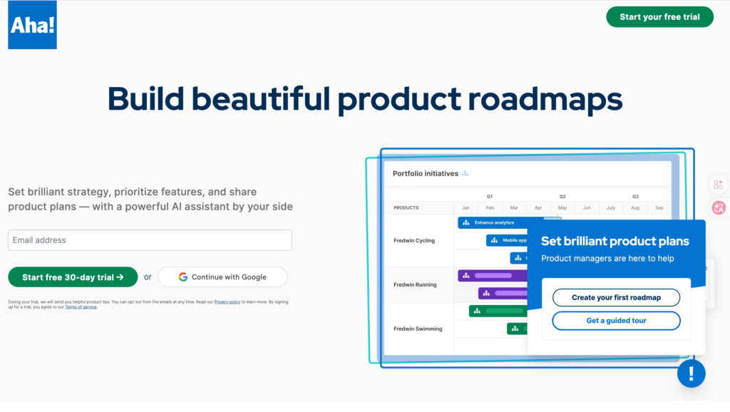 7大产品路线图展示系统对比：管理层、产品、研发分别适合哪一款