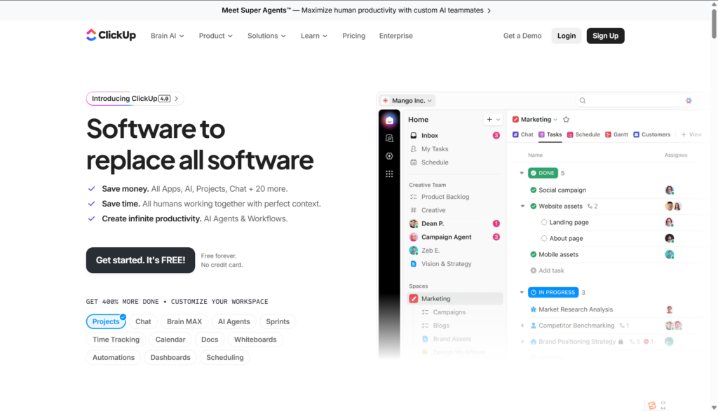 项目任务管理软件有哪些？2026 年 12 款主流工具盘点