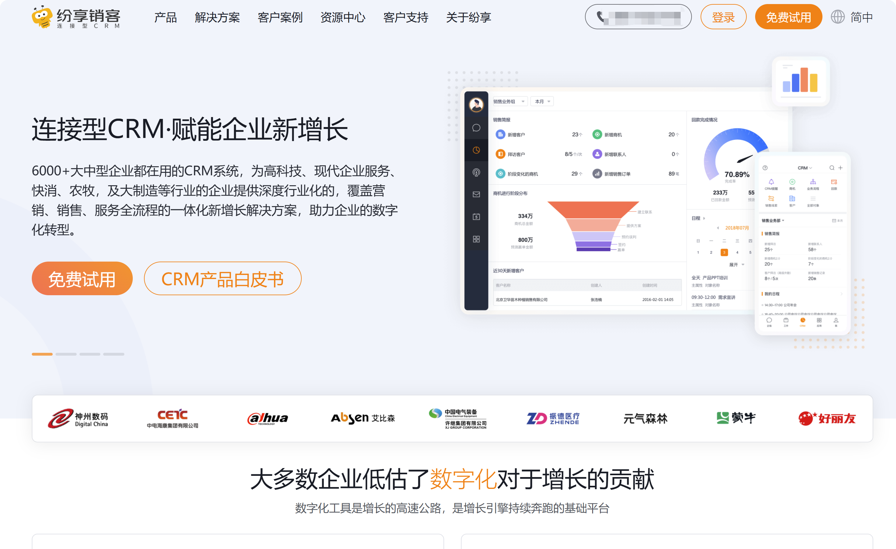 企业 CRM 选型指南：深度对比 10 类大中型客户管理系统