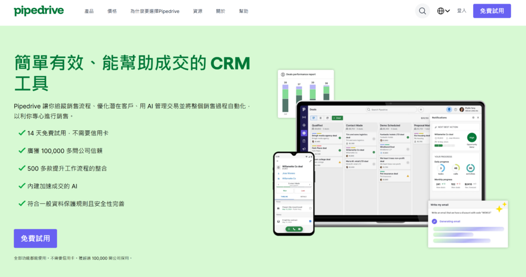CRM 销售管理系统怎么选?2026 年 10 款 CRM 工具对比