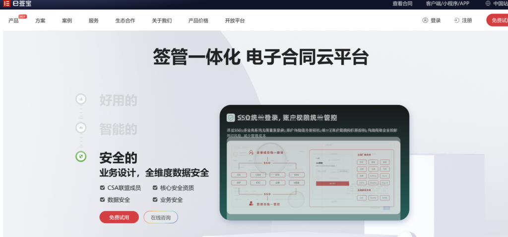 7款电子签平台横评:合同签署、存证与系统集成怎么选