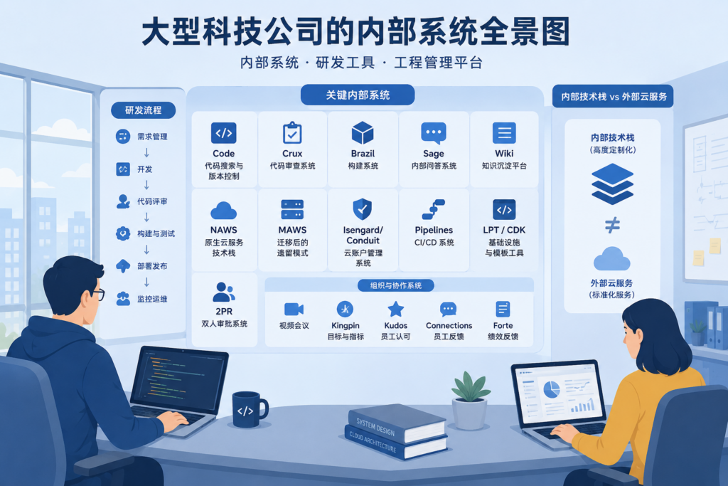 大型科技公司的内部系统有哪些？软件工程师需要了解的研发工具与管理平台