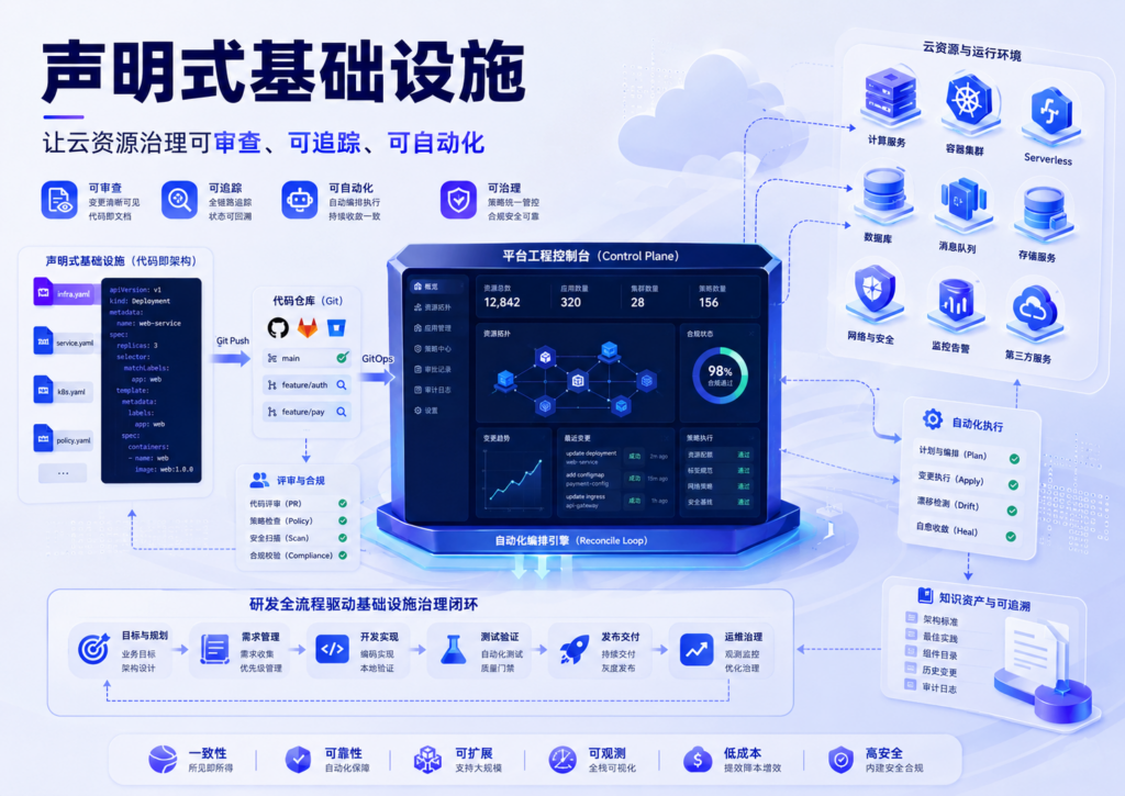 声明式基础设施是什么:组件群管理如何大规模管理云资源