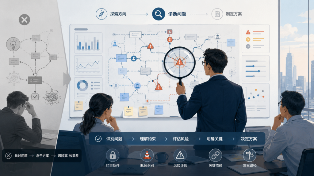 工程战略中的诊断：如何做好战略诊断