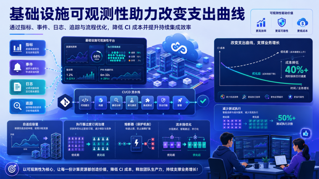 CI 基础设施可观测性：如何优化持续集成成本与支出曲线