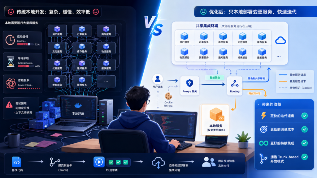 快速部署实践:用分布式系统方法提升开发者生产力