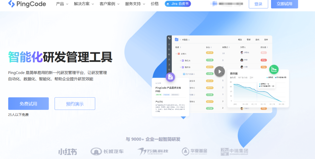研发项目管理软件哪个好用?8款工具功能与场景对比