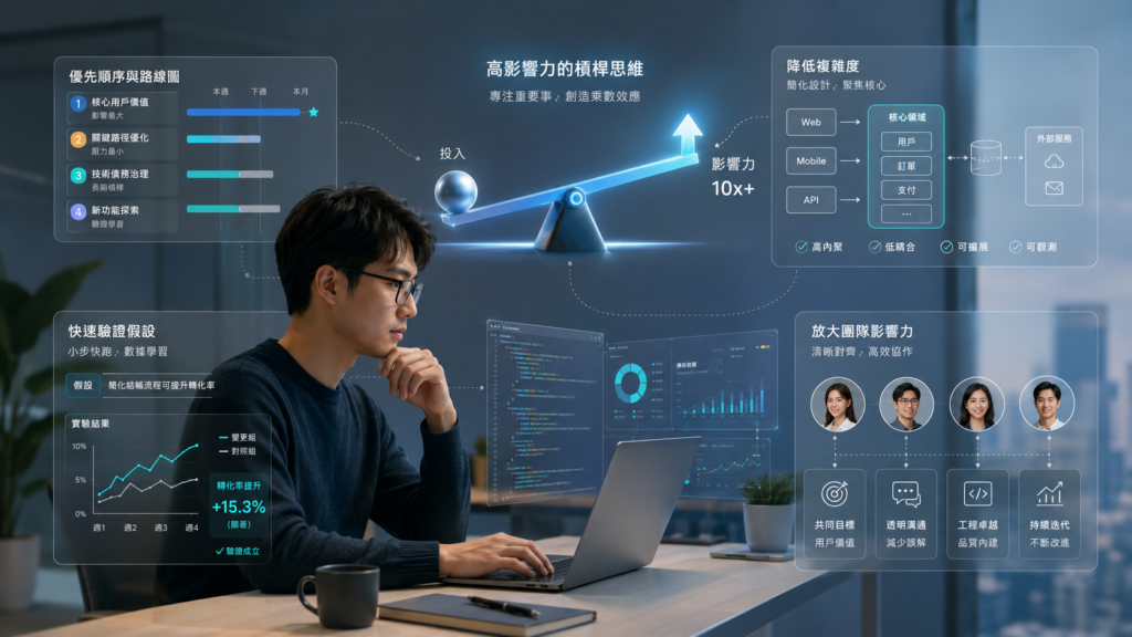 高效工程师如何提升工程效率:用杠杆率、优先级和复杂性管理放大影响力