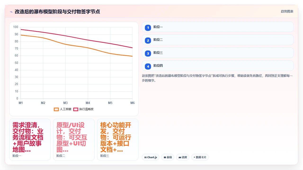 我们如何用瀑布开发管理外包项目