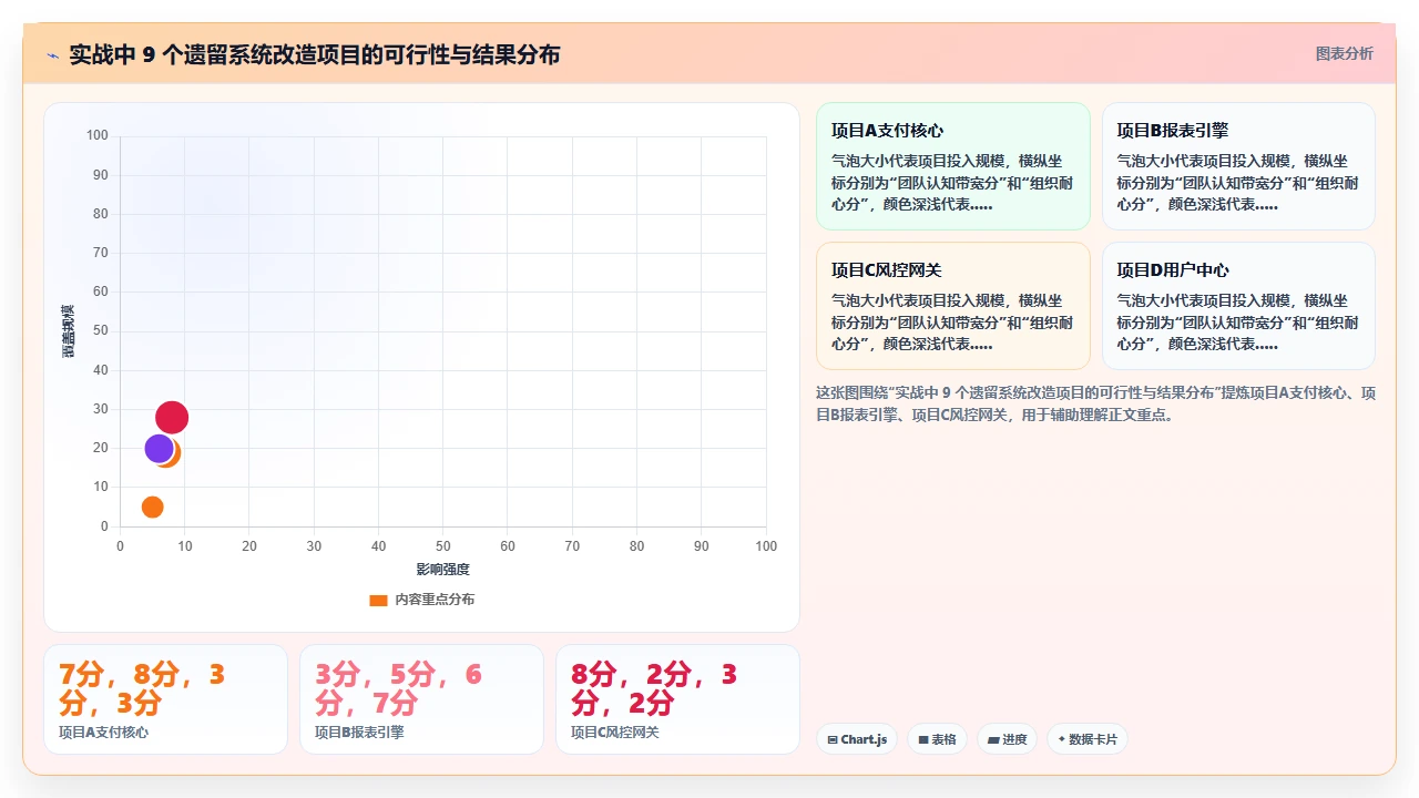 瀑布开发遗留系统改造，比新项目更难