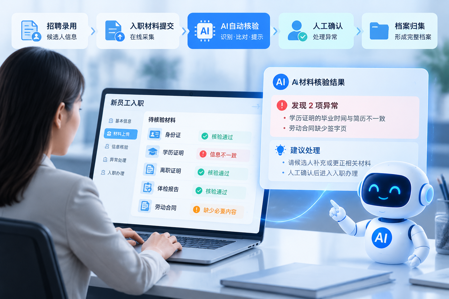 人事管理如何提效？从入职、考勤到员工服务，看AI怎样解决企业的实际难题